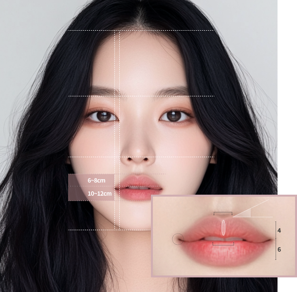 รูปภาพนางแบบหัตถการฟิลเลอร์ปาก Rienjang