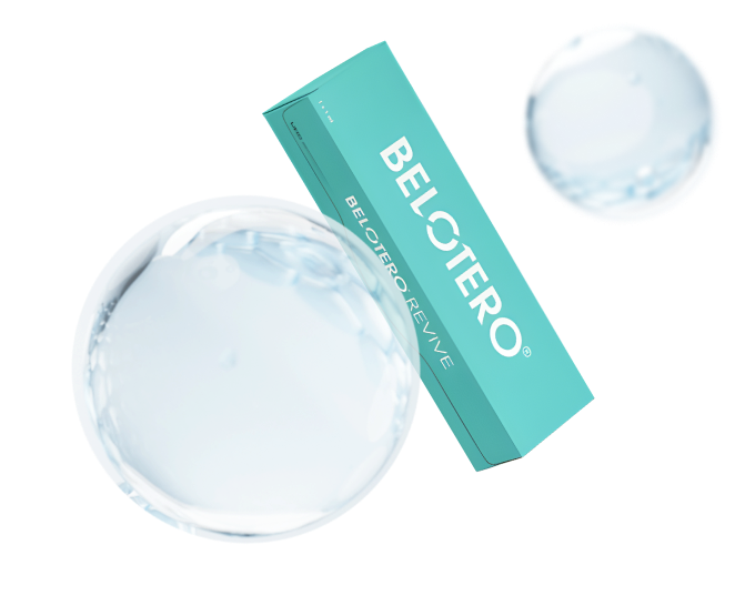 ภาพอธิบายการเติมความชุ่มชื้นของ Belotero Revive
