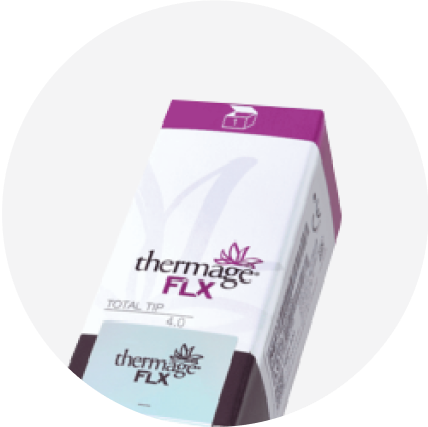 คำแนะนำบนมือถือการตรวจสอบกล่องทิปแท้ Thermage