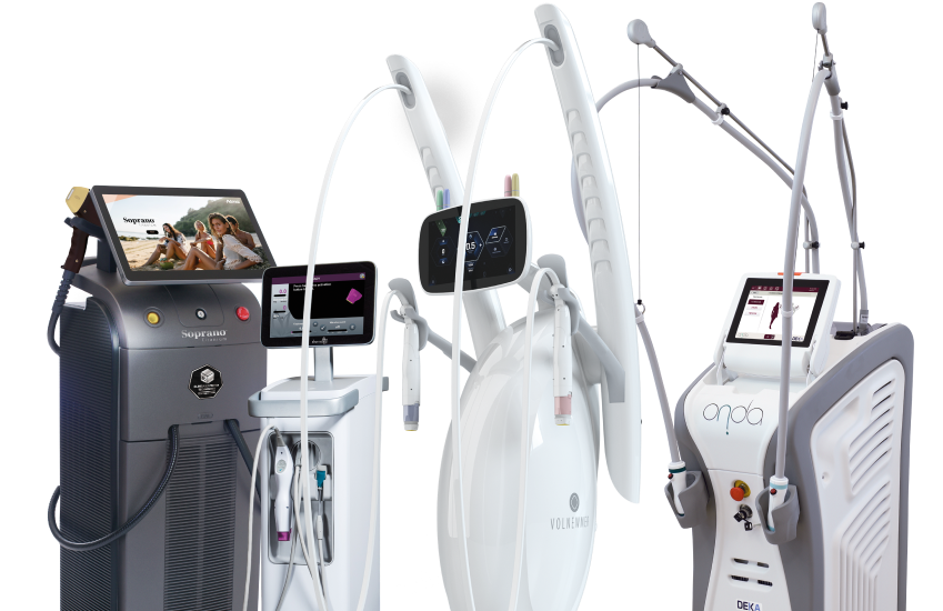 ภาพแนะนำโปรแกรมซิเนอร์จีของ Volnewmer ร่วมกับ Thermage, Titanium และ ONDA